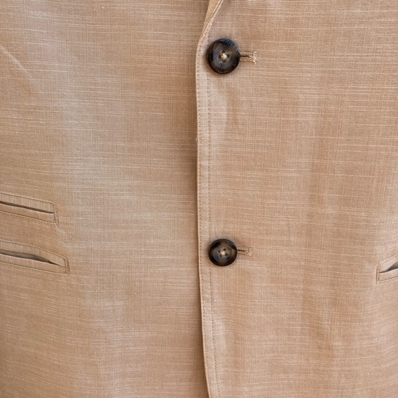NWOT Men’s Guess Blazer Jacket, Tan - Picture 3 of 10